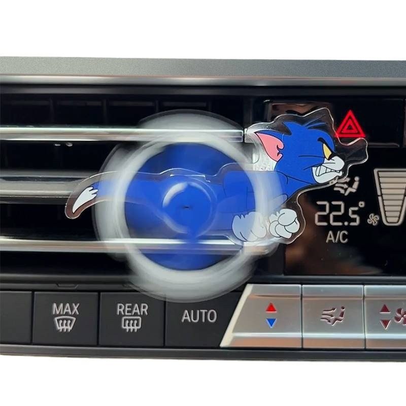 带旋转器猫和老鼠出风口摆件摆件出风口卡通创意杰瑞汤姆回旋汽车,汽车用品/电子/清洗/改装,摆件,淘宝优惠券,粉丝福利购,淘宝优惠卷