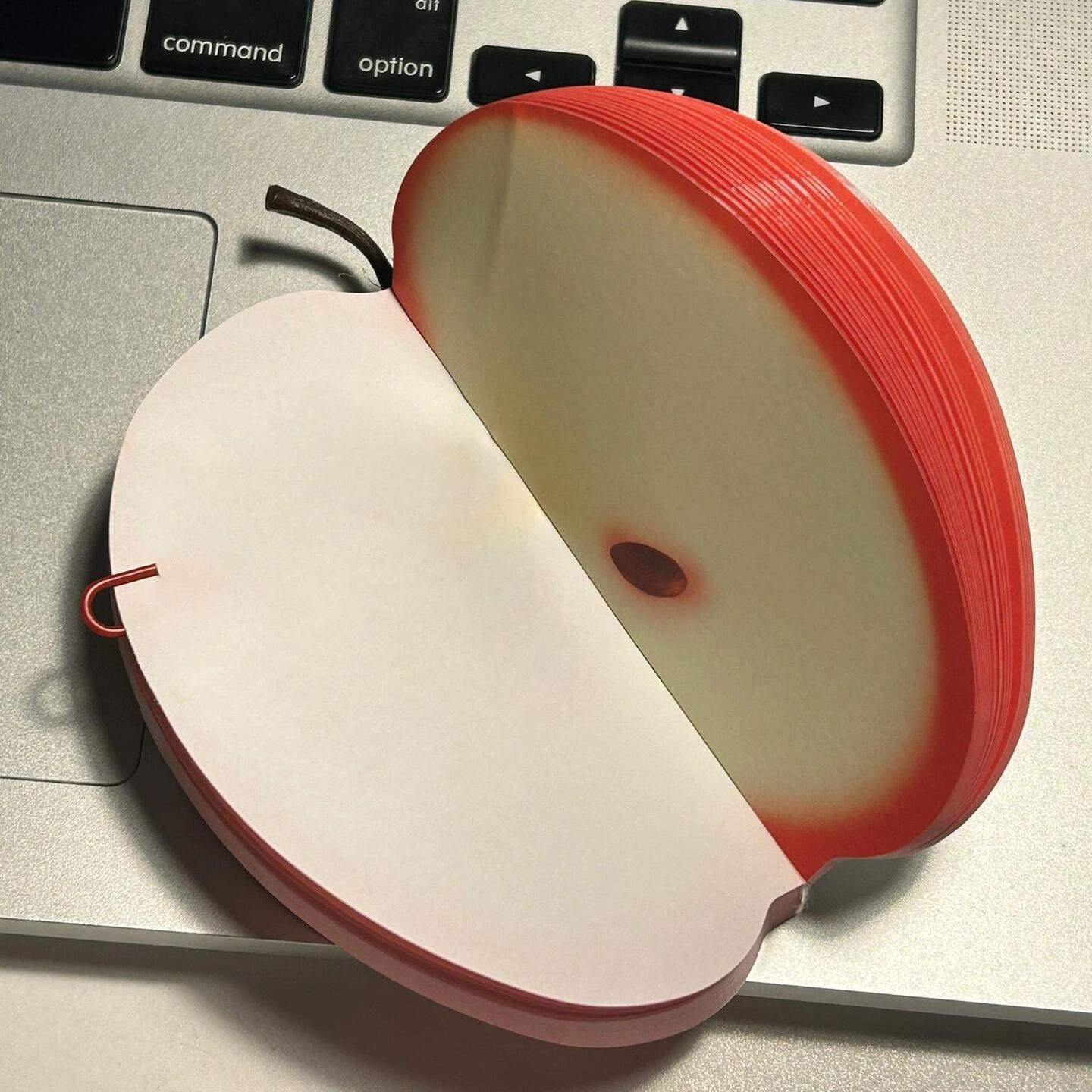 创意学生办公笔记用水果立体便利贴可爱高级感便签本留言条创意