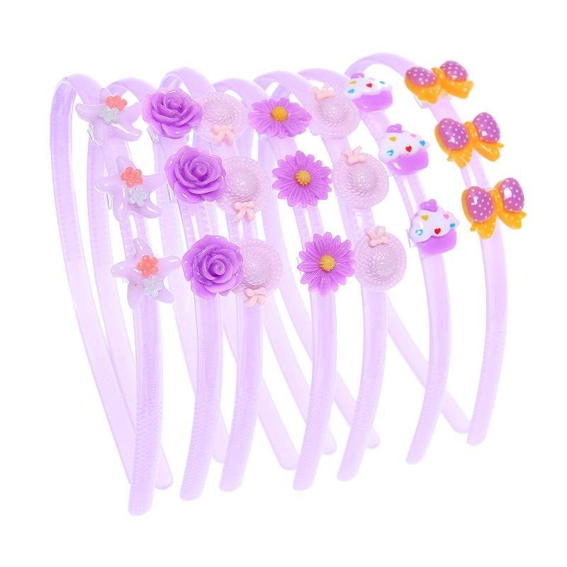 公主头箍软塑胶碎发头饰小清新压发发卡发饰品地摊女孩塑料发夹,模玩/动漫/周边/娃圈三坑/桌游,聚会装饰头箍,淘宝优惠券,粉丝福利购,淘宝优惠卷
