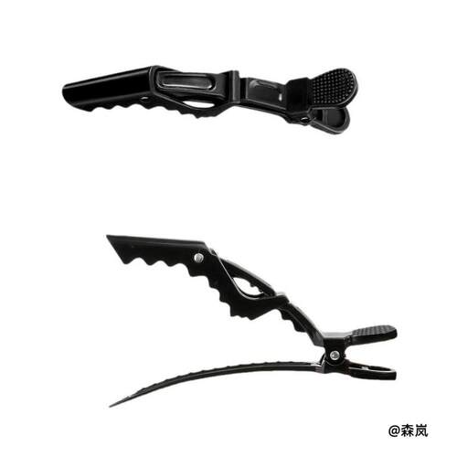 耐用长嘴夹塑料剪发无痕彩色百搭鳄鱼夹子美发用品理发师造型影楼