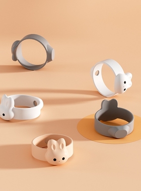 奶粉勺固定器不沾手魔戒磁吸防掉落宝宝婴儿量勺奶粉勺子助手