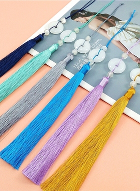 挂件穗子厘米旗袍白玉挂坠饱满古典流苏男女吊坠柔顺饰品挂饰箱包