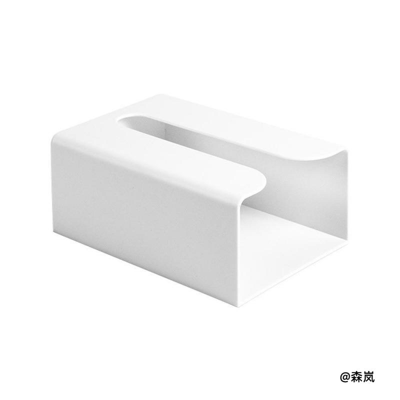 厕所纸巾盒纸巾创意壁挂式家用客厅墙上抽纸盒厨房多功能纸抽盒图片