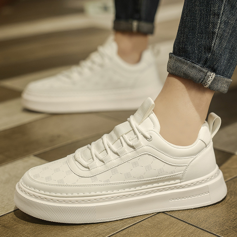 内增高男鞋10cm夏季透气休闲运动板鞋男高级感轻奢男士百搭增高鞋