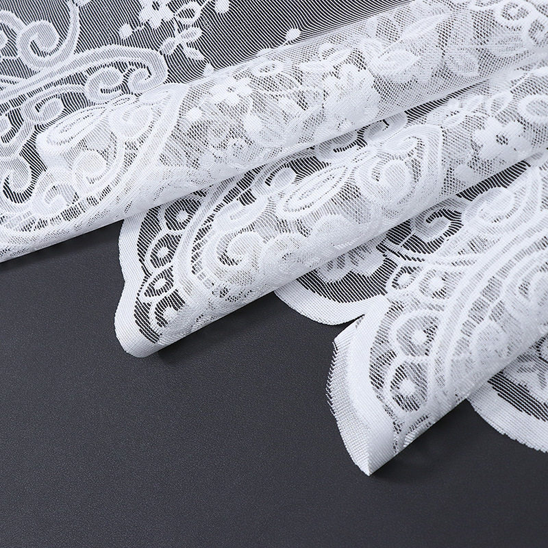 单双开门蕾丝防尘罩冰箱盖布微波炉滚筒洗衣机床头柜通用防滑盖巾