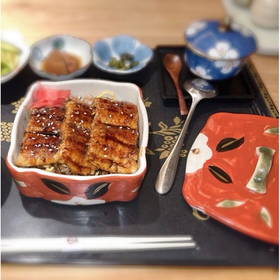 日本式料理陶瓷餐具正常寿司刺身拼盘带盖鳗鱼饭盒子海鲜泡饭碗钵