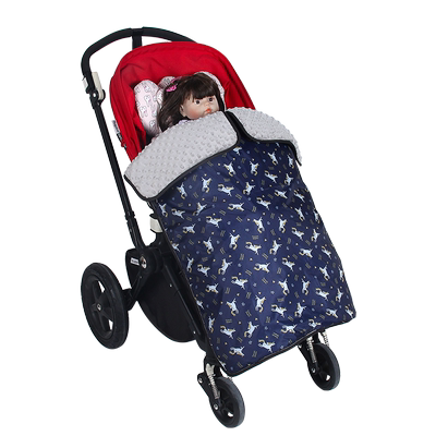 儿童溜娃推车防风防水盖毯通用