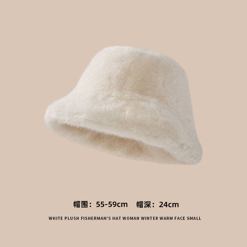 日系渔夫帽女韩版休闲秋冬季加绒