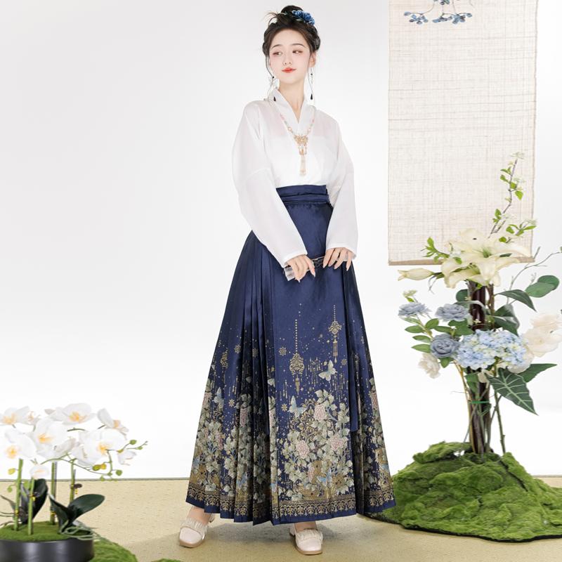 新款黑山茶唐制汉服大典走秀款