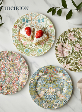 Portmeirion波特美林英国进口陶瓷餐盘高级感家用下午茶盘水果盘
