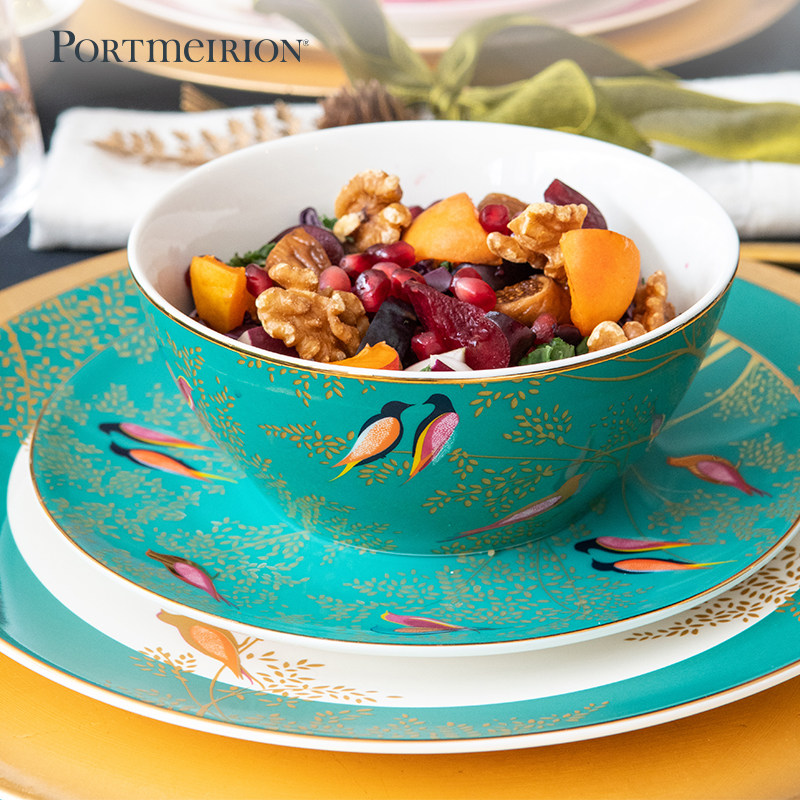 Portmeirion波特美林英国进口陶瓷餐盘下午茶盘平盘点心礼盒装,餐饮具,盘,淘宝优惠券,粉丝福利购,淘宝优惠卷