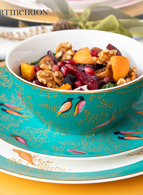 Portmeirion波特美林英国进口陶瓷餐盘下午茶盘平盘点心礼盒装