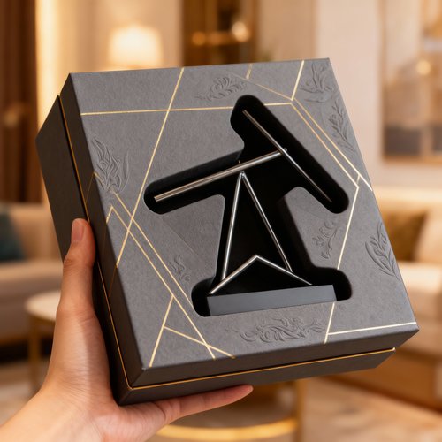 创意几何立体3D镂空摆件