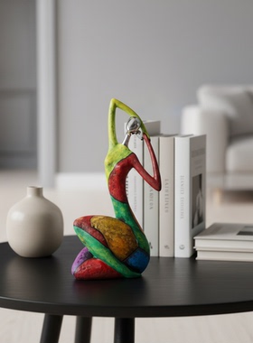 创意彩色人物造型家居装饰摆件