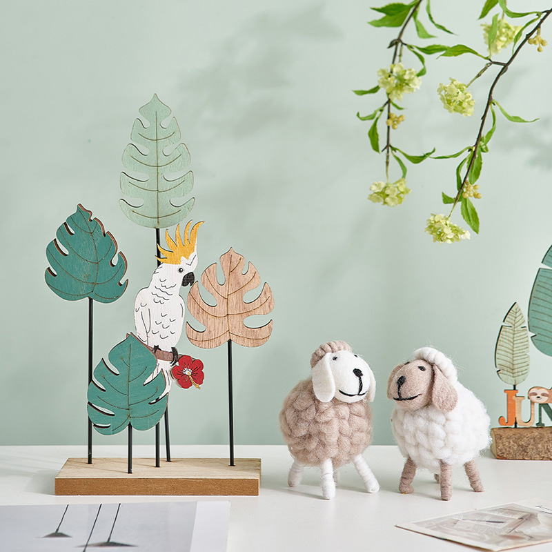 北欧创意绵羊存钱罐摆件