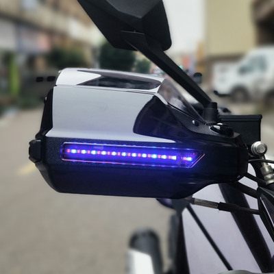 适用摩托车街车复古车护手罩