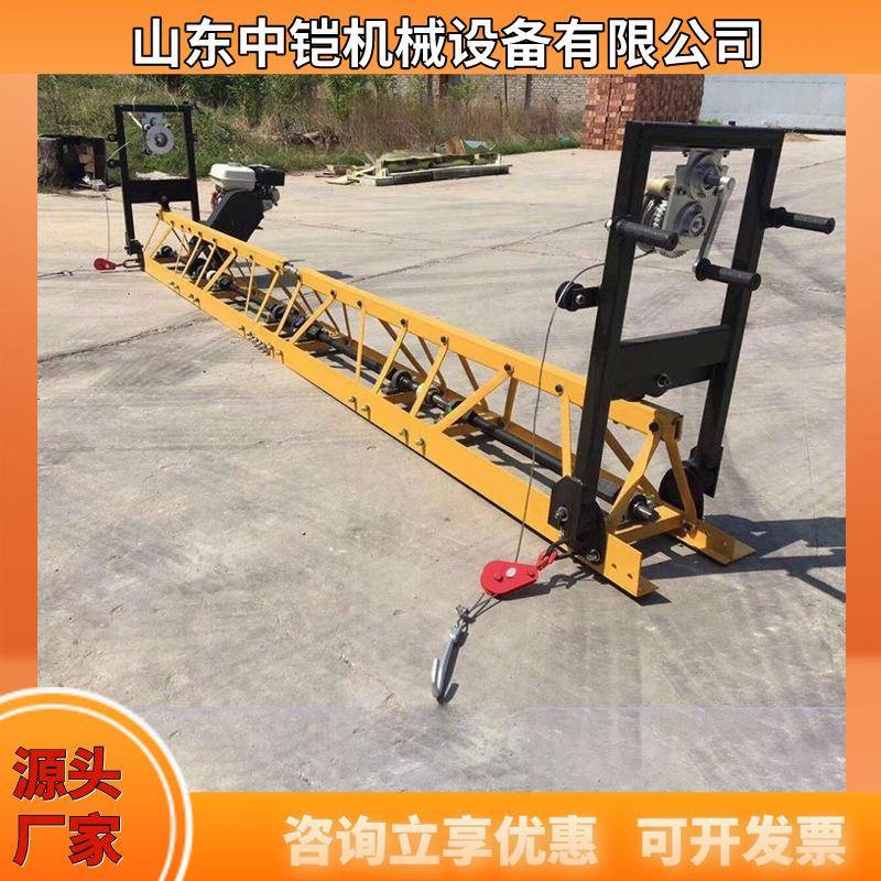 混凝土水泥路面铺设用整平机 框架式摊铺机 销售4到18米振动梁