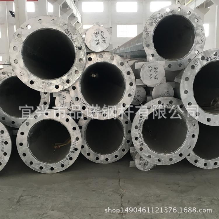 【品诺钢杆】厂家供应电力杆 电力钢杆 输变电钢管杆 出口钢杆