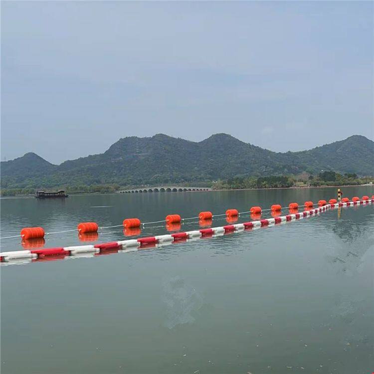 船用码头海上平台塑料拦污浮筒 水上养殖渔网泡沫填充实心聚乙烯
