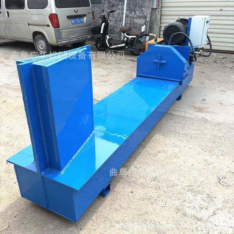 林业树墩劈木机 液压伐木柴劈木材机 圆木方木树根电动劈柴机