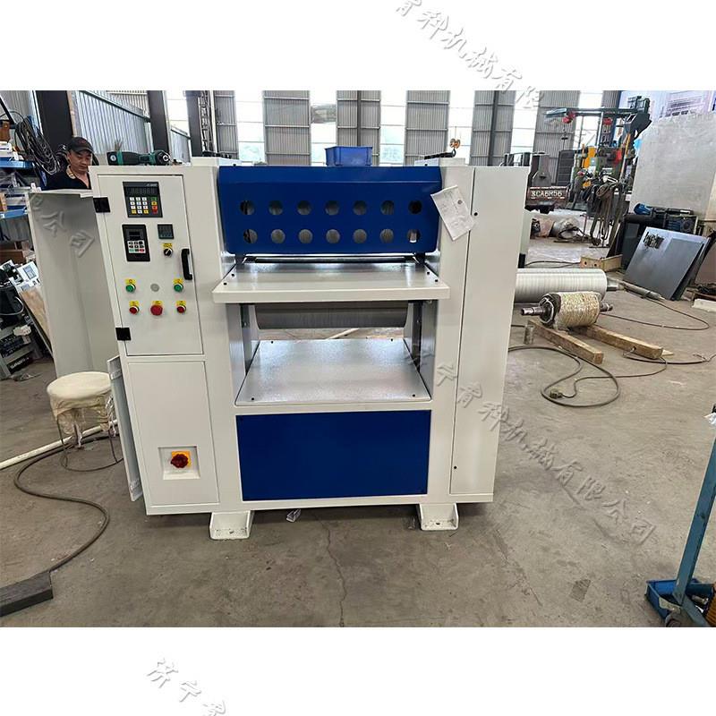 木纹压纹机 实木地板单面压花机 Plywood embossing machine