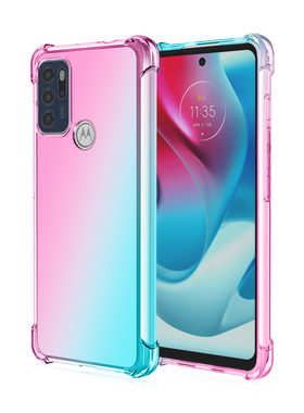 适用联想摩托罗拉G85+Moto G Power 5G2025手机壳G Play2025防摔G 5G2025渐变防摔不发黄简约透明新款手机套