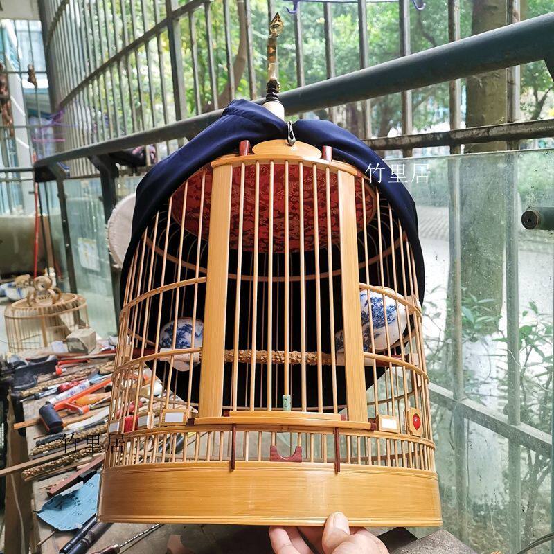 高档鸟笼 精品川笼画眉鸟笼 豪华鸟笼 镶嵌红木 高配门桥