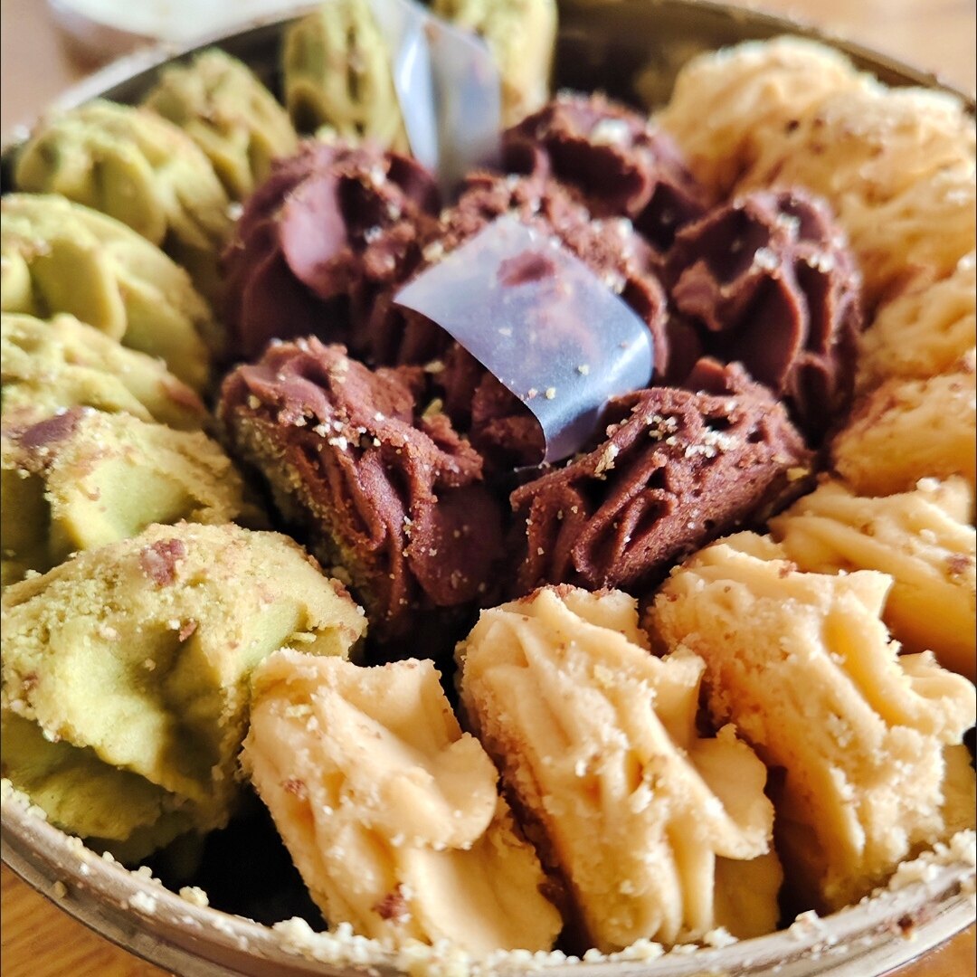 不甜的曲奇饼干酥性巧克力抹茶海盐味解馋饱腹代餐网红上班族零食