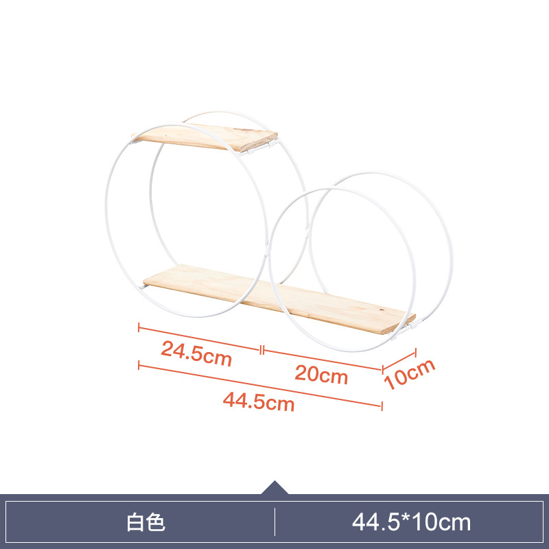 挂墙上花架客厅阳台铁艺免打孔绿萝花架子家用入户饰品装饰置物i.