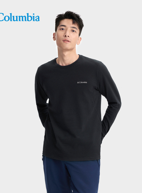 Columbia哥伦比亚秋冬新品男子户外银点热能UPF50+防晒T恤 XE9365