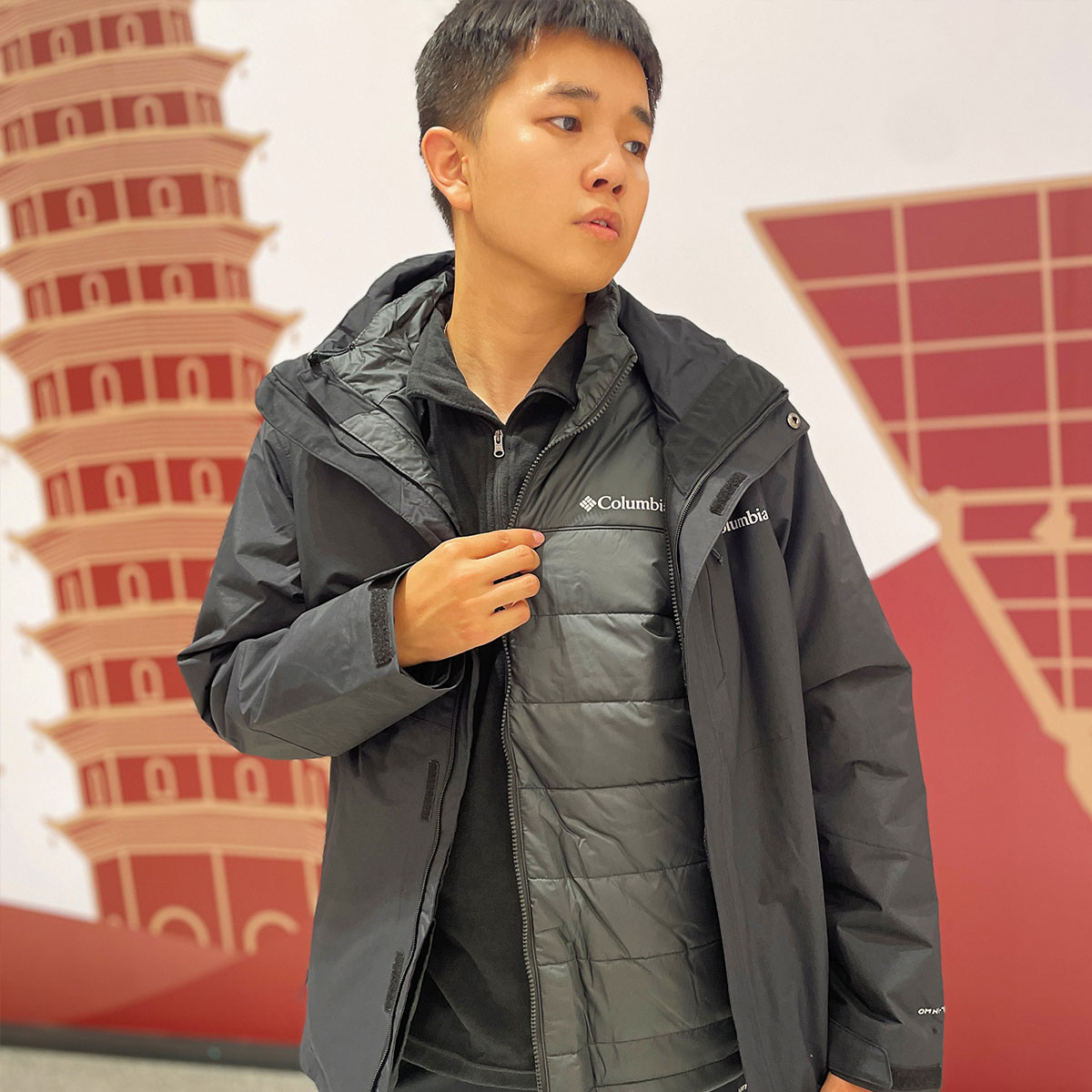 Columbia哥伦比亚三合一冲锋衣