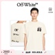 WHITE 男女同款 24年新款 23号徽标修身 T恤短袖 春夏新品 OFF