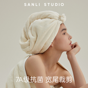 三利颜究所干发帽超强吸水速干女抗菌2025新款包头巾洗头浴帽加厚