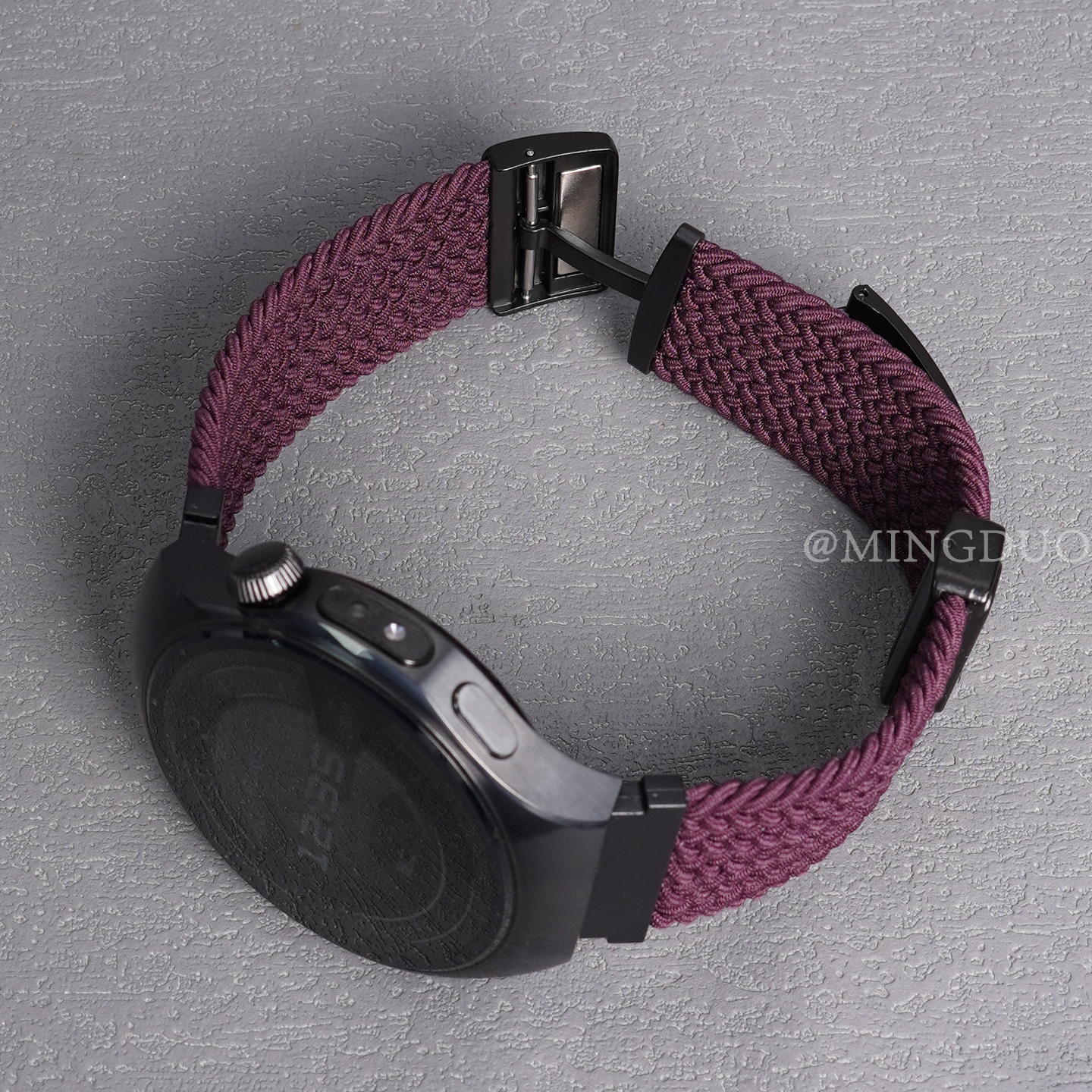 适用华为Watch5手表磁吸编织表带