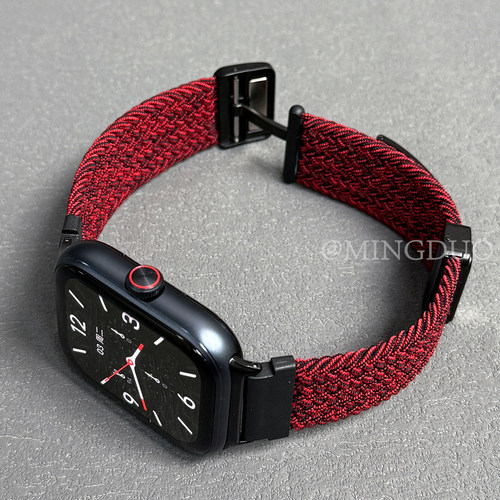 适用华为手表d2表带编织尼龙腕带