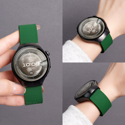 适用华为watch5手表表带男款磁吸