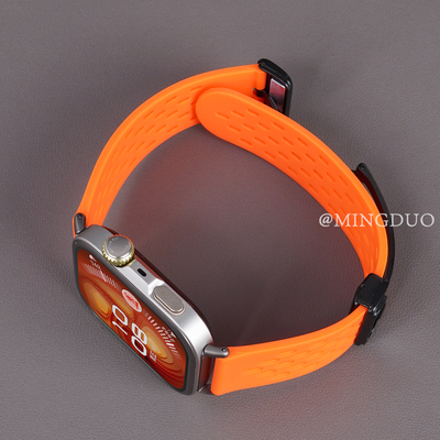 适用华为WatchFIT4pro表带橙色