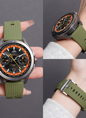 适用小米Watch S4表带watchS4sport竖纹液态硅胶S3手表s1Pro运动透气color2智能GT4男款华米AmazfitGTR43腕带