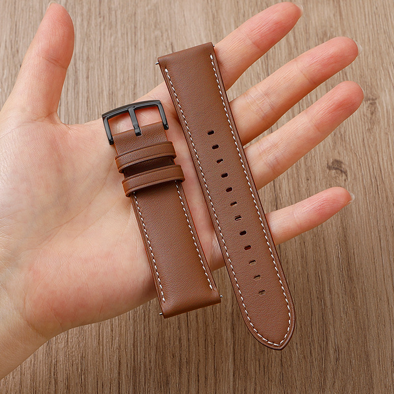 适用小米watch5手表S4sport表带真皮watch5原装同款S3/2高级感s1Pro运动智能GT4男款华米AmazfitGTR4替换腕带