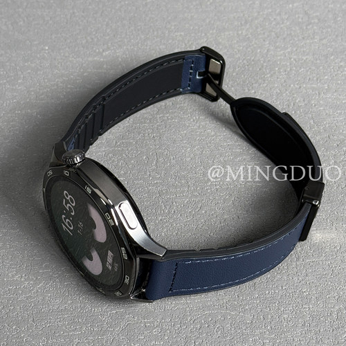 鸣铎Huawei/华为深蓝色磁吸表带