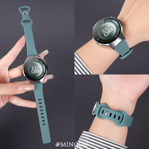 适用华为watch5小蛮腰硅胶表带