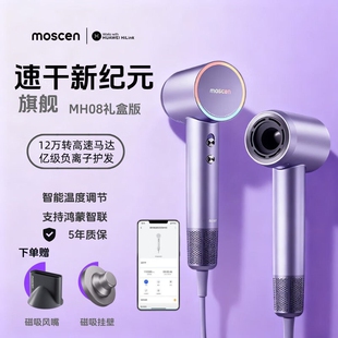 摩申高速电吹风机家用负离子速干能恒温宿舍学生大风力风筒护发智