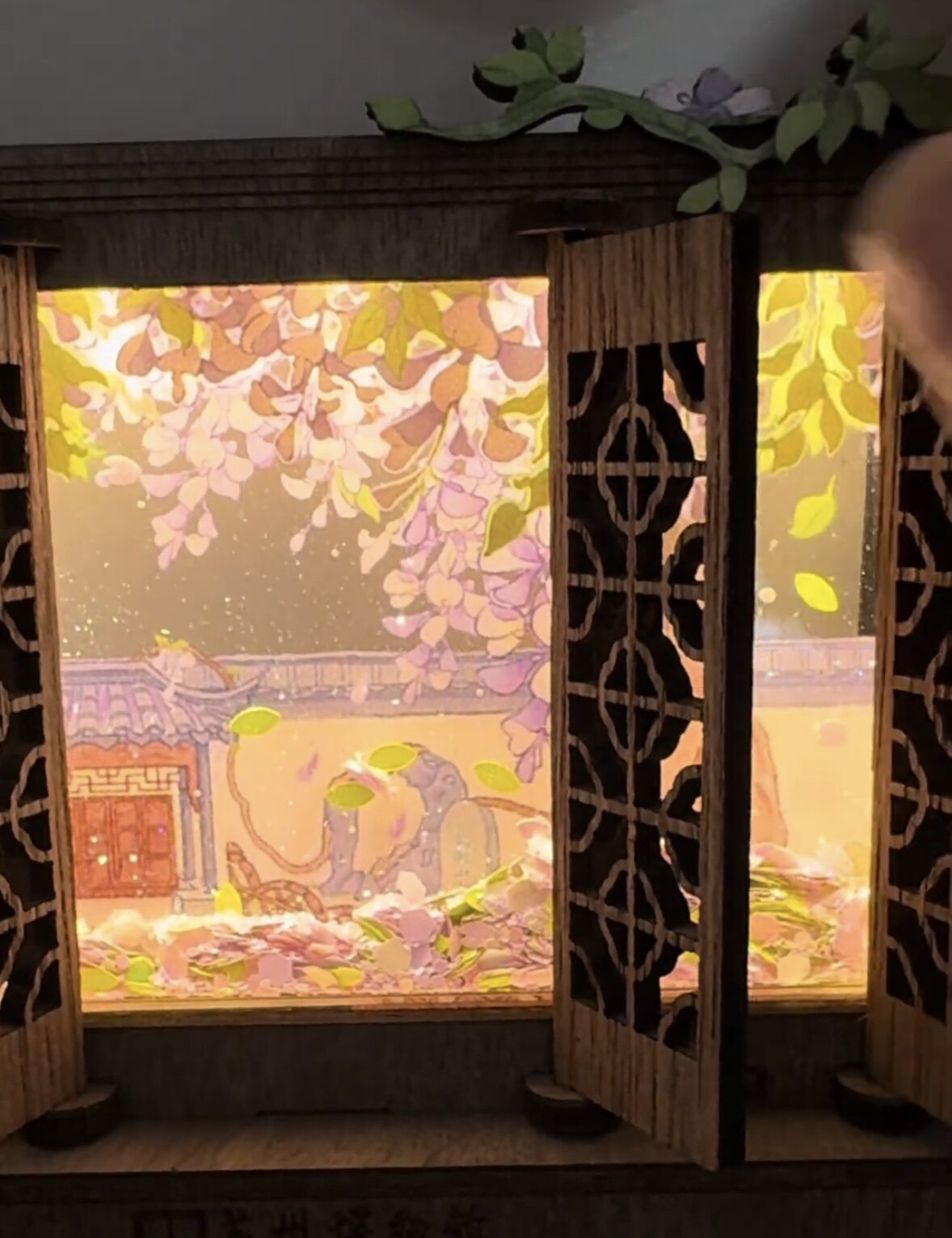 2026新年元旦春节古风镂空花格窗花diy材料包木质窗花