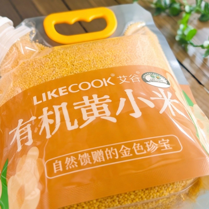 艾谷 有机 正宗山西黄小米 米油醇厚 量超大900g