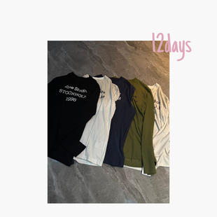 12days | 【长袖合集】AC1996脏脏长袖T恤 | 25111