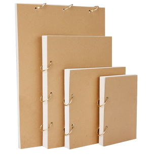 元浩32k活页素描本可拆卸A4儿童画画本24K美术生手绘随身A5速写本8K小学生幼儿园绘画加厚复古空白16k水彩4k