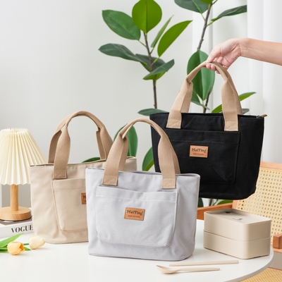 简约便携手提包大容量帆布包