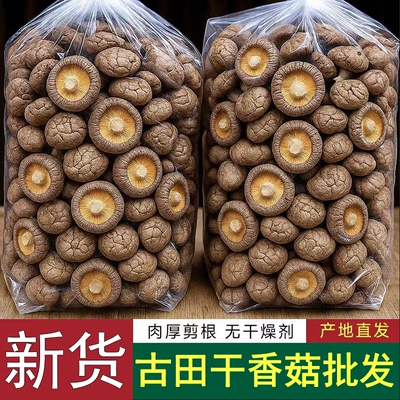 新货农家香菇干货500g肉厚无根干香菇菌菇新货毛重非净重特产250g