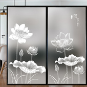 磨砂玻璃贴纸透光不透明浴室卫生间防走光防窥玻璃纸遮光窗户贴膜