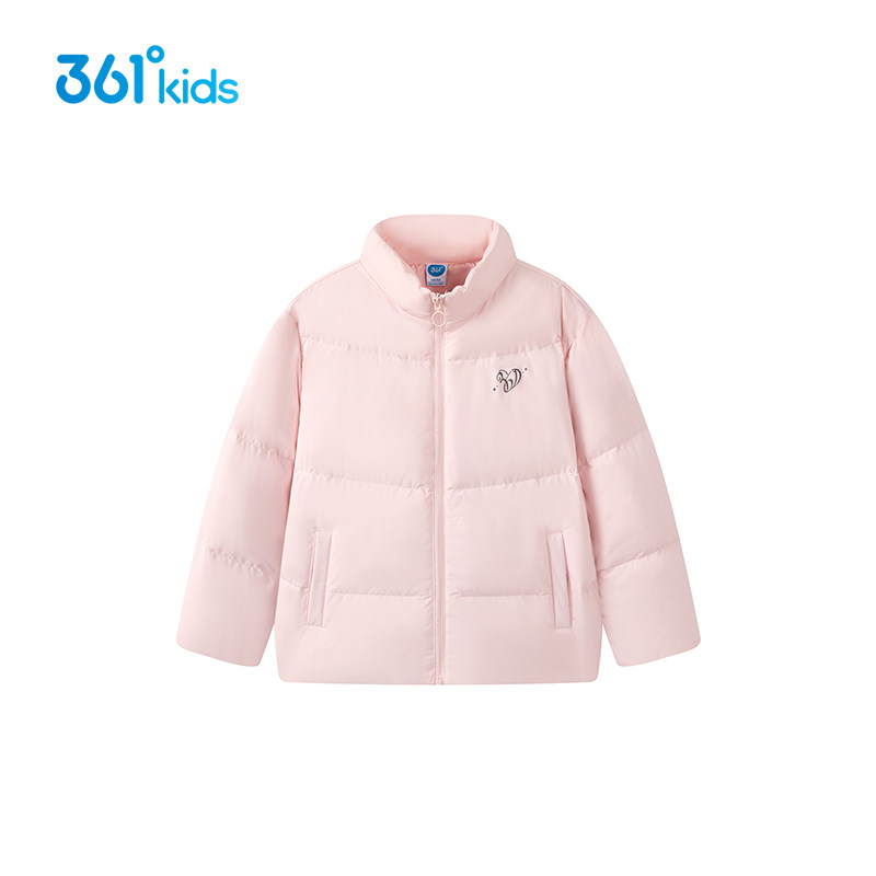 【商场同款】361°童装女童羽绒服2025冬季立领保暖外套K62549905,童装/婴儿装/亲子装,羽绒服,淘宝优惠券,粉丝福利购,淘宝优惠卷